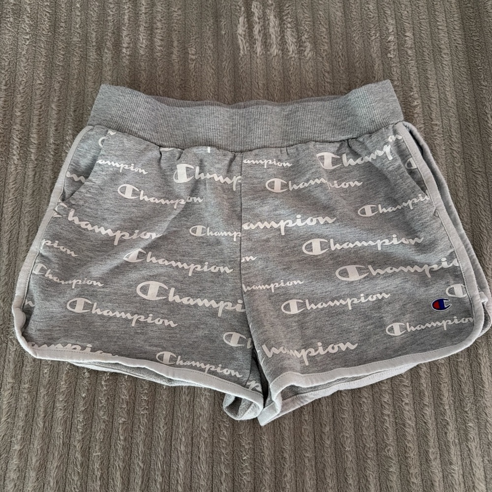 Champion Women's Athletic Shorts in Gray